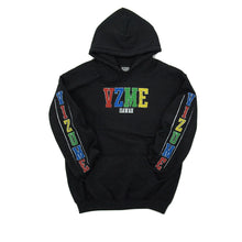 Load image into Gallery viewer, Vizume &quot;Coloring Book&quot; Hooded Pullover - Black