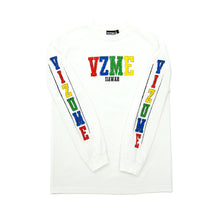 Load image into Gallery viewer, Vizume &quot;Coloring Book&quot; Longsleeve Tee - White