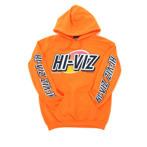 Vizume "HI-VIZ" Hooded Pullover – Orange