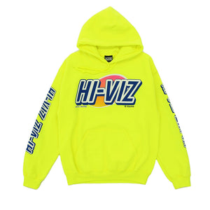 Vizume "HI-VIZ" Hooded Pullover - Yellow