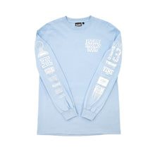 Load image into Gallery viewer, Vizume &quot; Thank You &quot; Longsleeve Tee - Light Blue