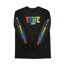 Load image into Gallery viewer, Vizume &quot;Coloring Book&quot; Longsleeve Tee - Black