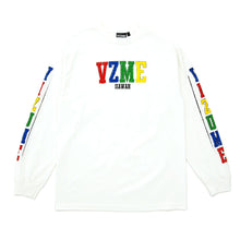 Load image into Gallery viewer, Vizume &quot;Coloring Book&quot; Longsleeve Tee - White