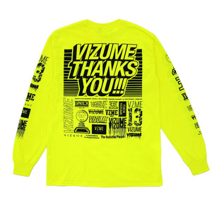 Vizume "Thank You" Longsleeve Tee - Yellow