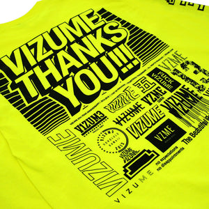 Vizume "Thank You" Longsleeve Tee - Yellow